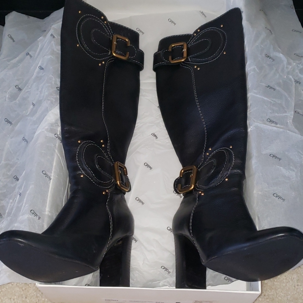 📣Auth Chloe Prince Paddington Boots Ret$1199📣 - Picture 9 of 12